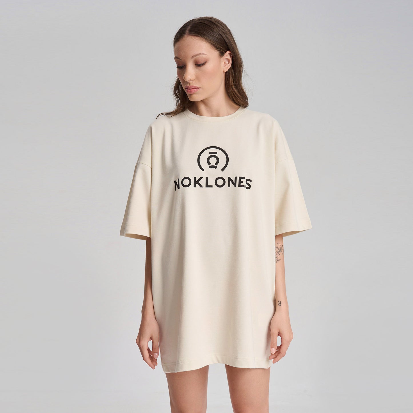 T-Shirt Dress Beige