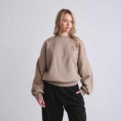 Crewneck Cashew